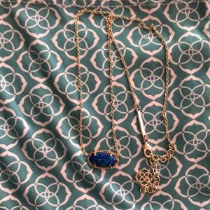 Kendra Scott blue necklace